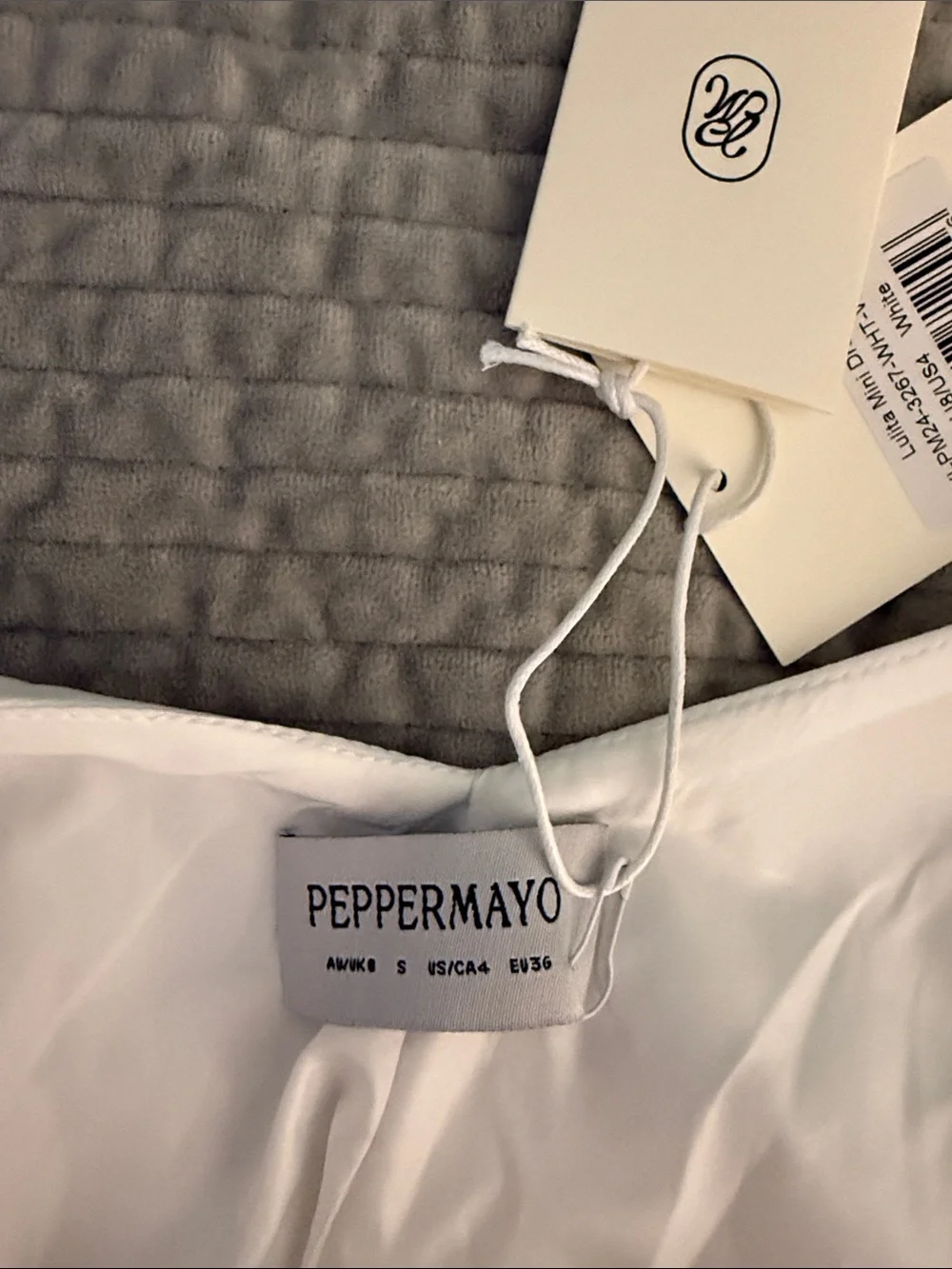 Peppermayo Lulita Mini Dress White - Picture 2 of 5
